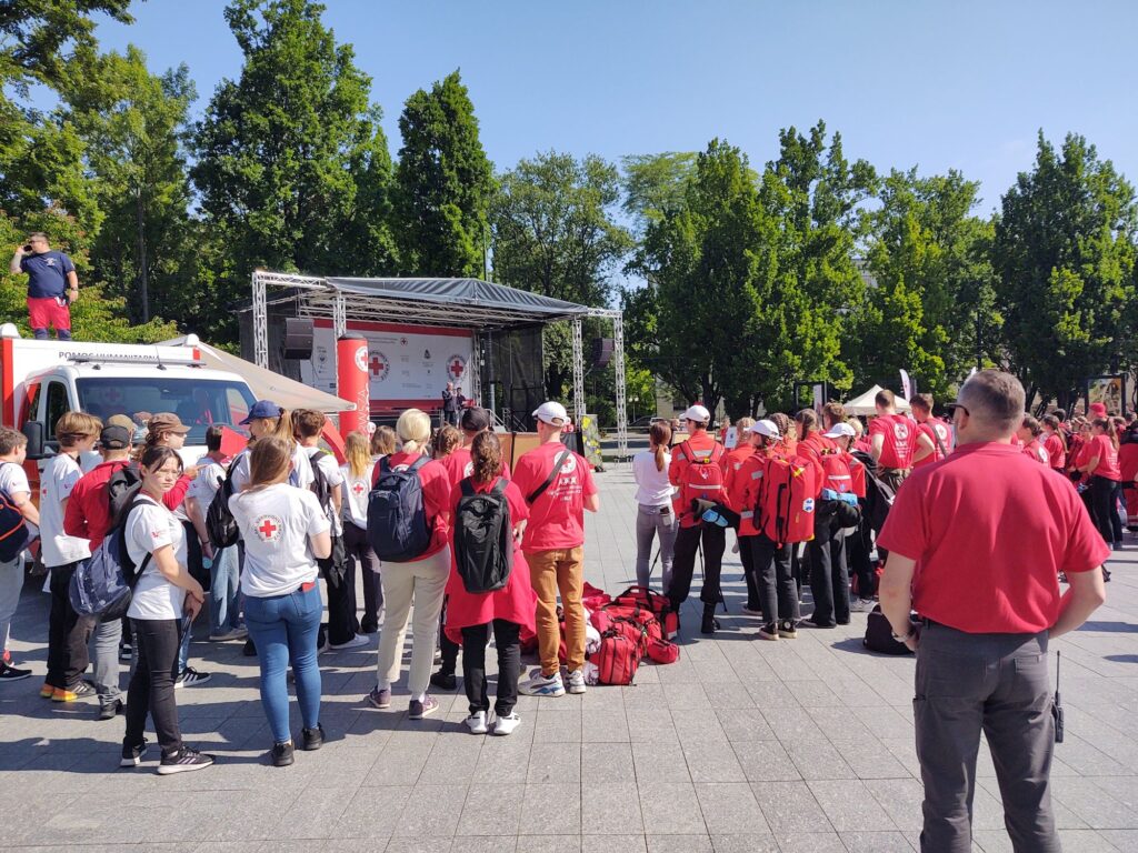 Widok na główną scenę