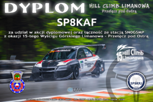 Dyplom dla SP8KAF, Akcja Dyplomowa Limanowa