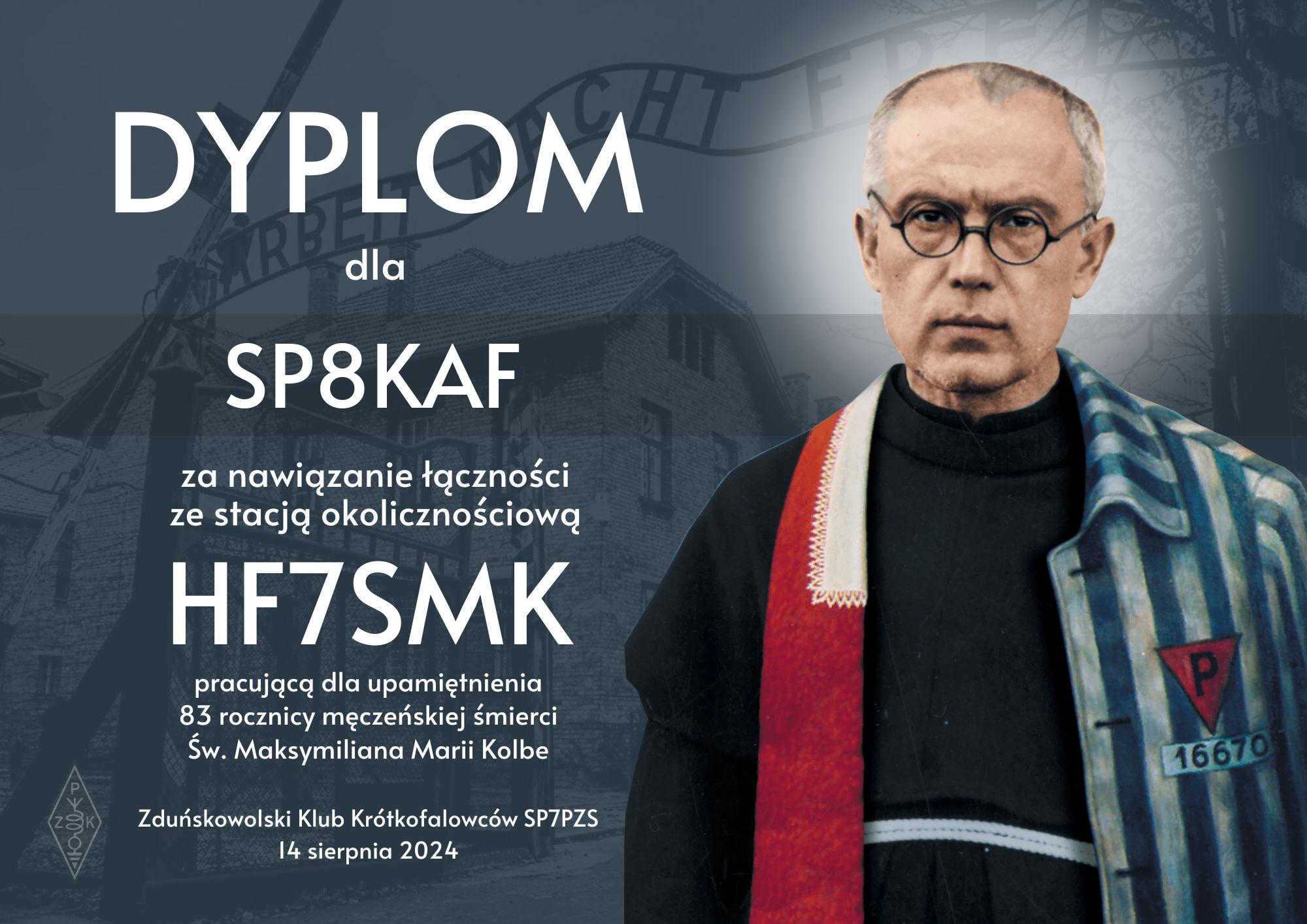 Dyplom HF7SMK