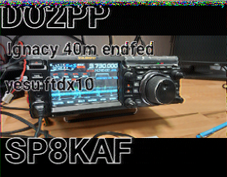 SSTV - SP8KAF do stacji DO2PP