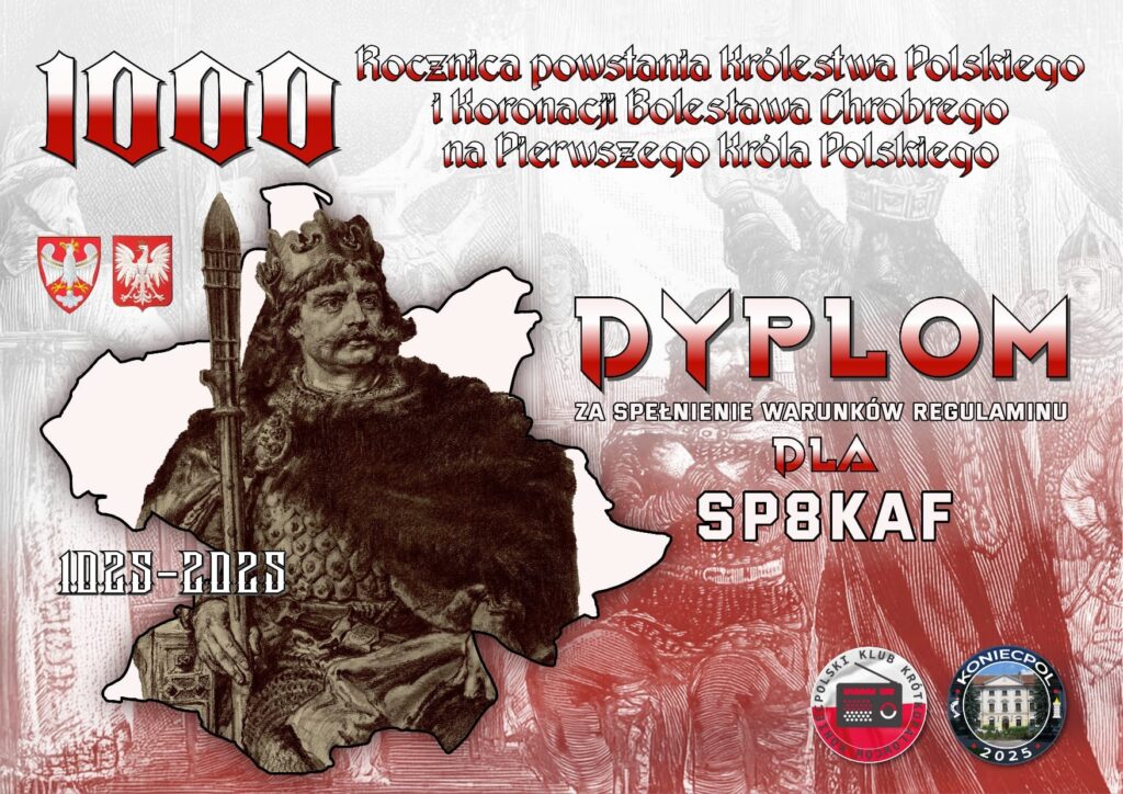 Dyplom Akcji 1000 Rocznica Powstania Państwa Polskiego