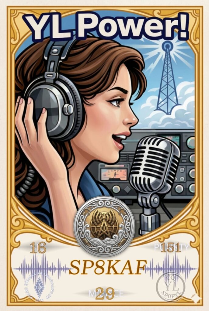 Dyplom YLPower!2026 "Premium" dla SP8KAF